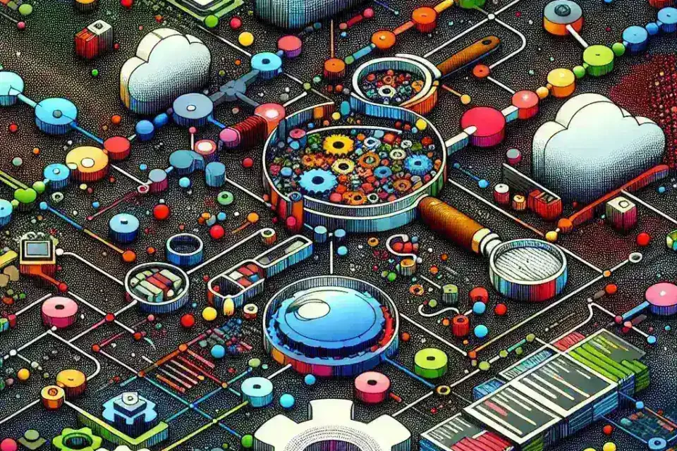 "Diagram of serverless application tracing tools showcasing analysis flow, features, and integrations for efficient performance monitoring in 2024."