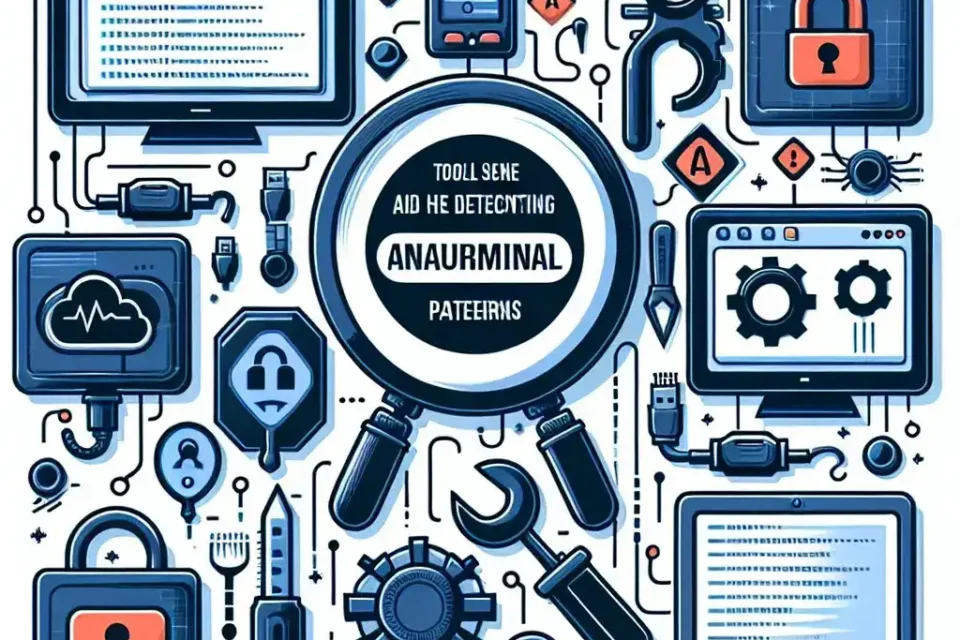 "Gráfico ilustrativo de herramientas para detectar patrones anómalos de uso en APIs, destacando métodos de monitoreo y seguridad para garantizar la integridad de los datos."